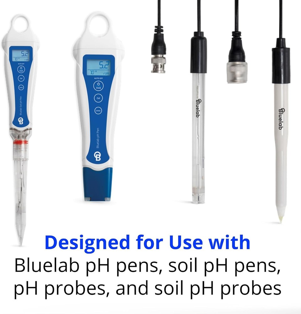 Bluelab STSOL120 KCL Storage Solution 120ml pH Probe and Pen, Maintain