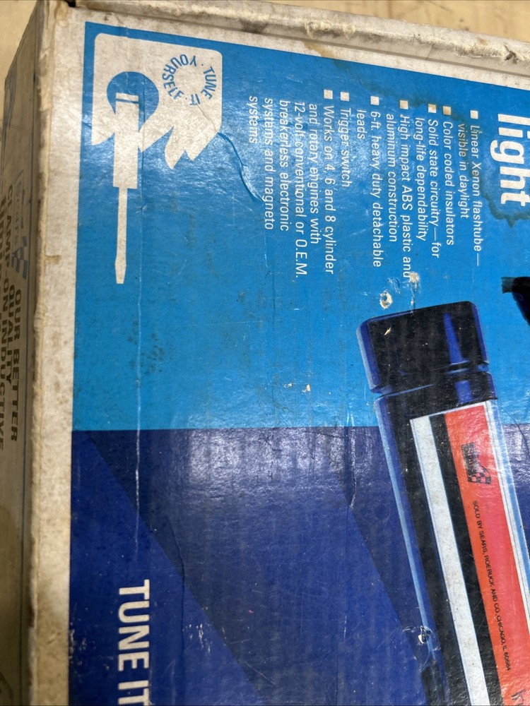 Sears Clamp-On Inductive Timing Light Model 28-21174 (TESTED)