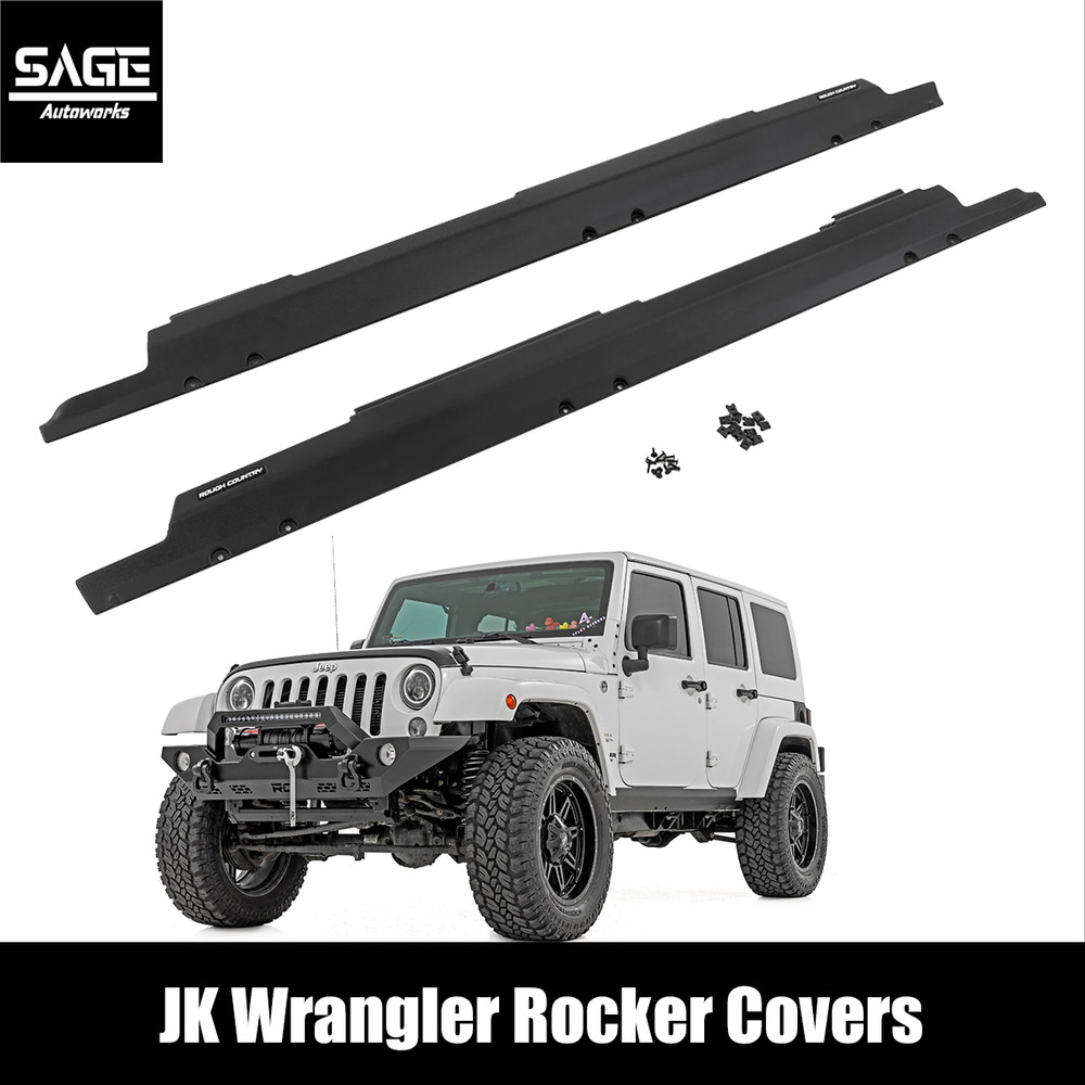 Jeep Wrangler JK Rocker Sill Plate Cover