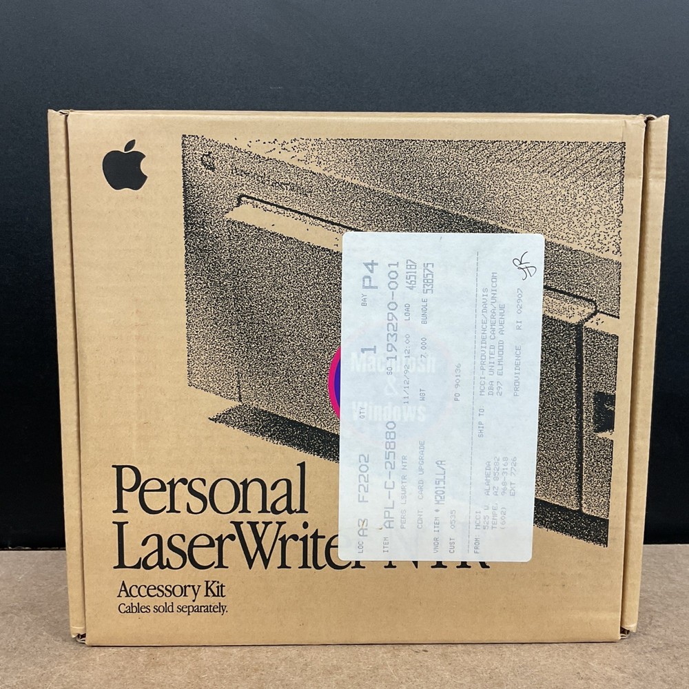 Apple Personal LaserWriter NTR Accessory Kit M2015LL/A - Open Box