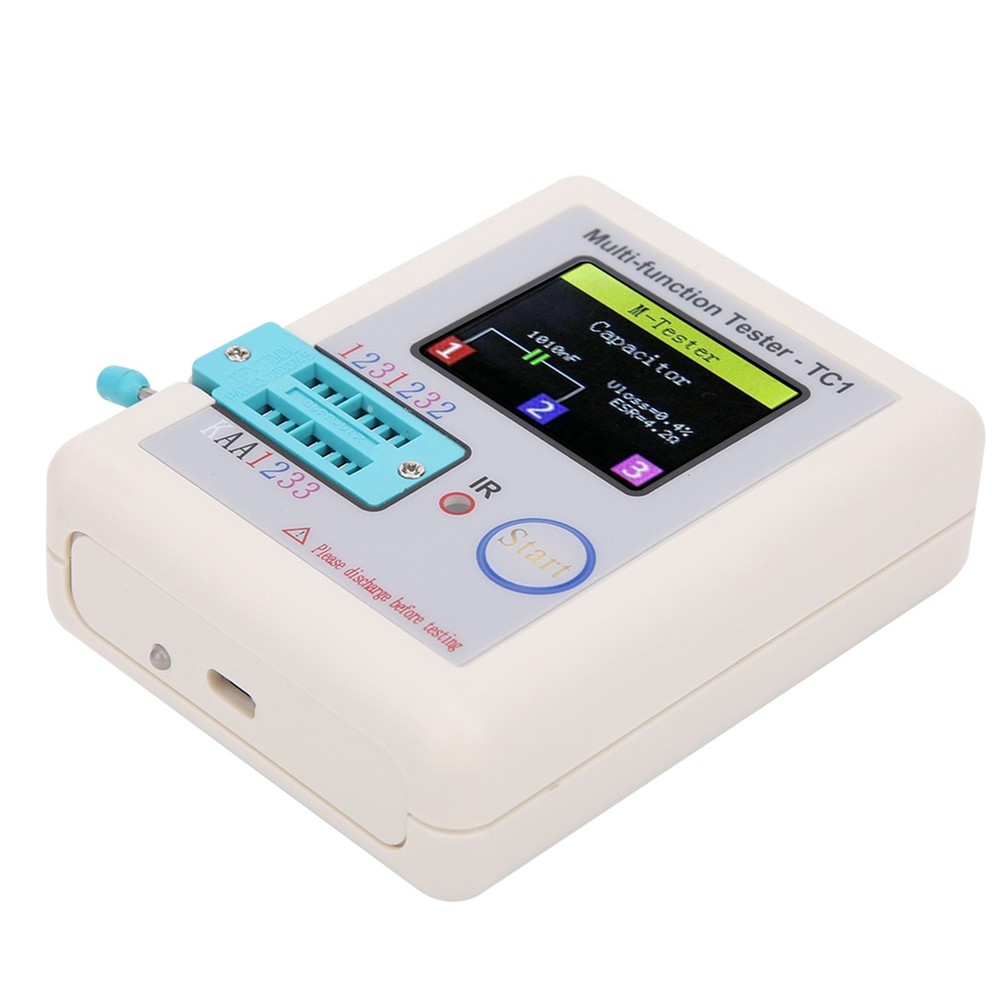 Multifunction Transistor Tester Portable Operation For Electronics Hobbyist Use