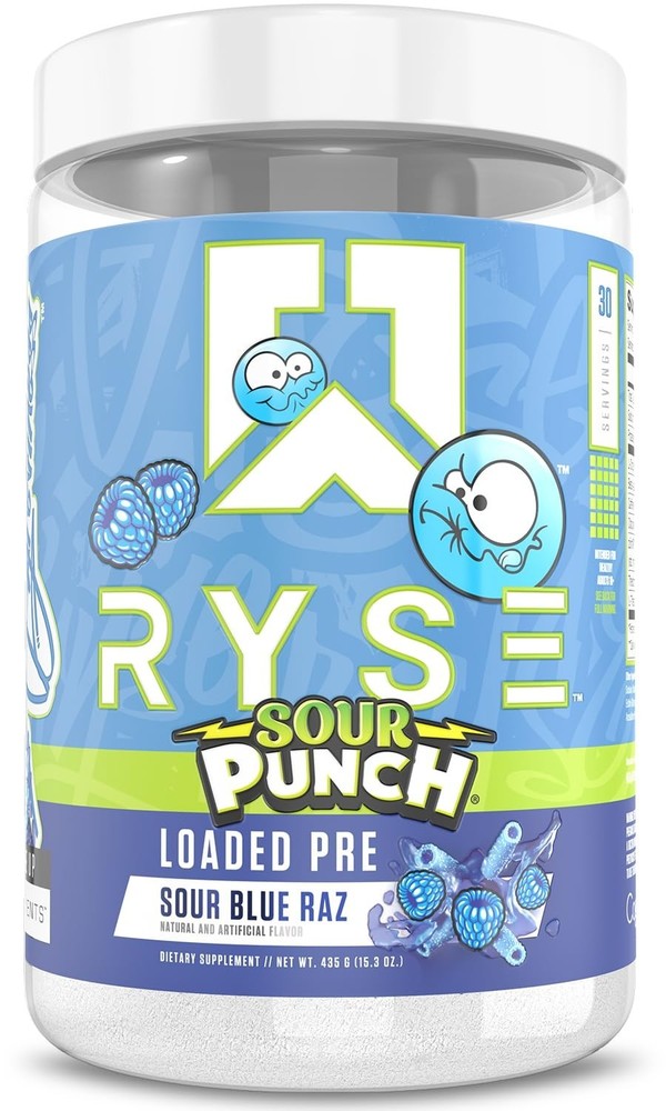 RYSE Up Supplements, Loaded Pre-Workout, 30 Servings