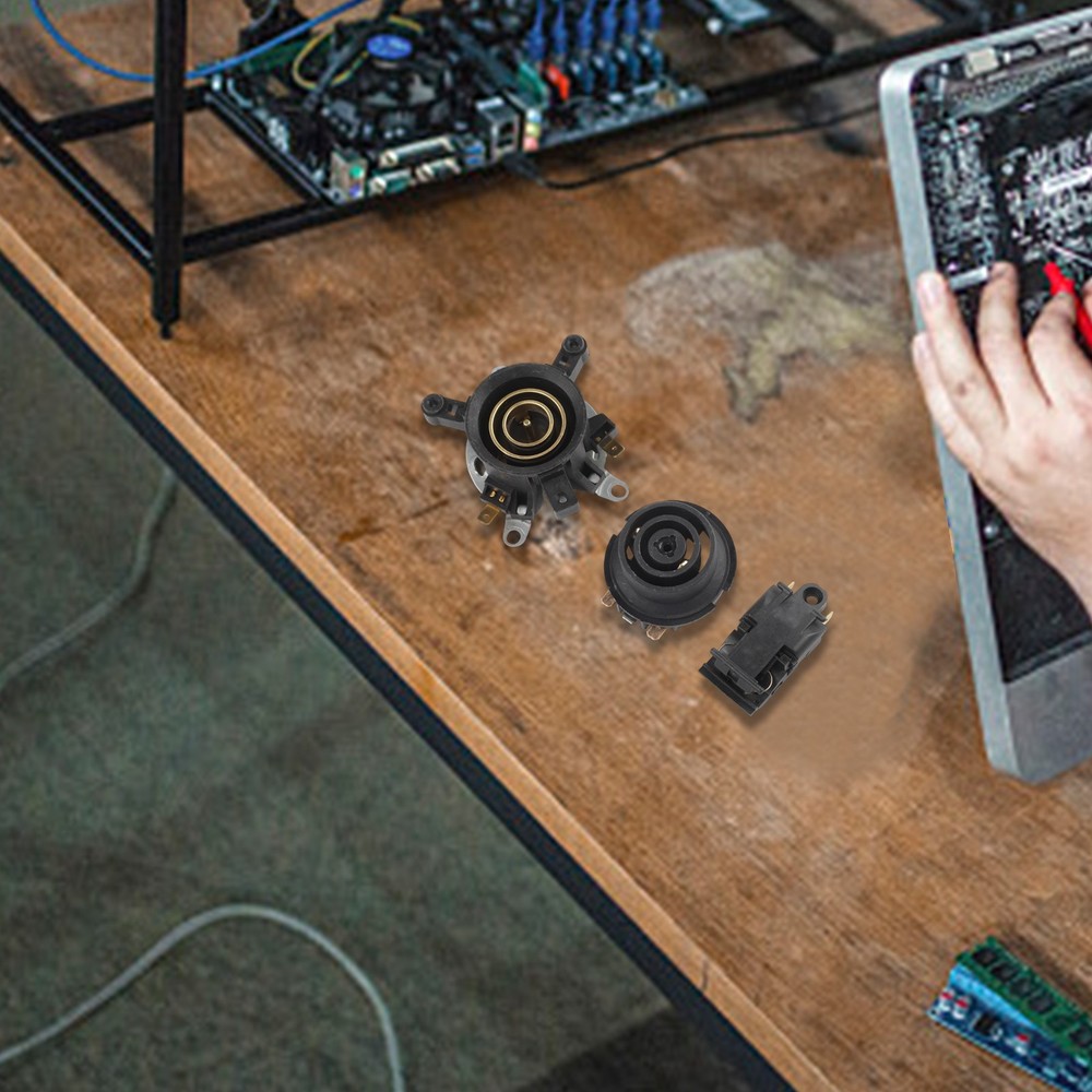 Electric Kettle Connection Socket and Thermostat Switch Three Piece Set