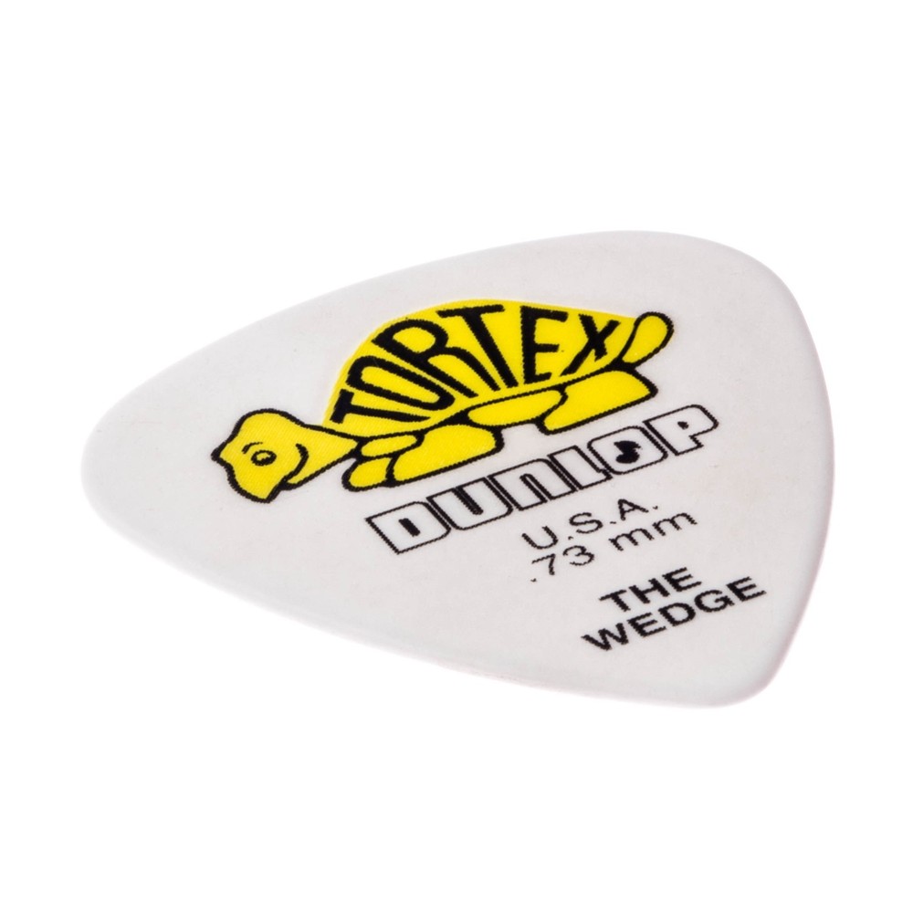 Dunlop Guitar Picks 12 Picks Tortex Wedge .73mm 424P.73