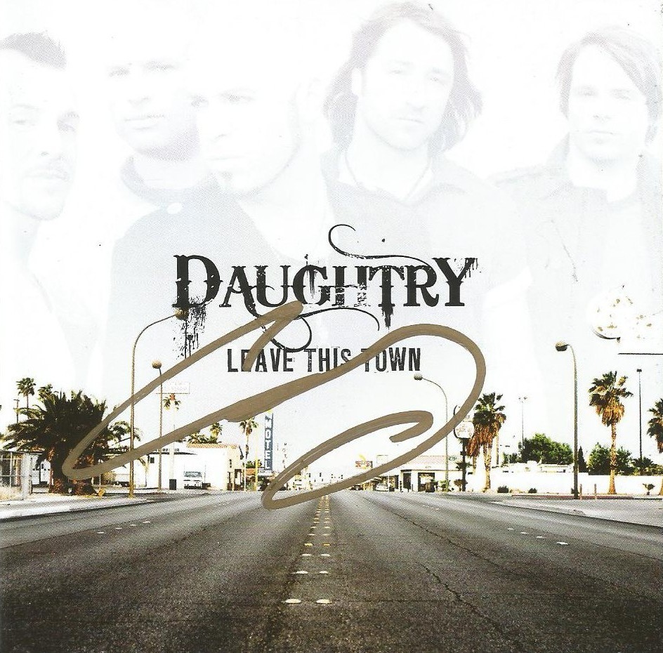 Daughtry Autographed Leave This Town CD (Signed By 1)