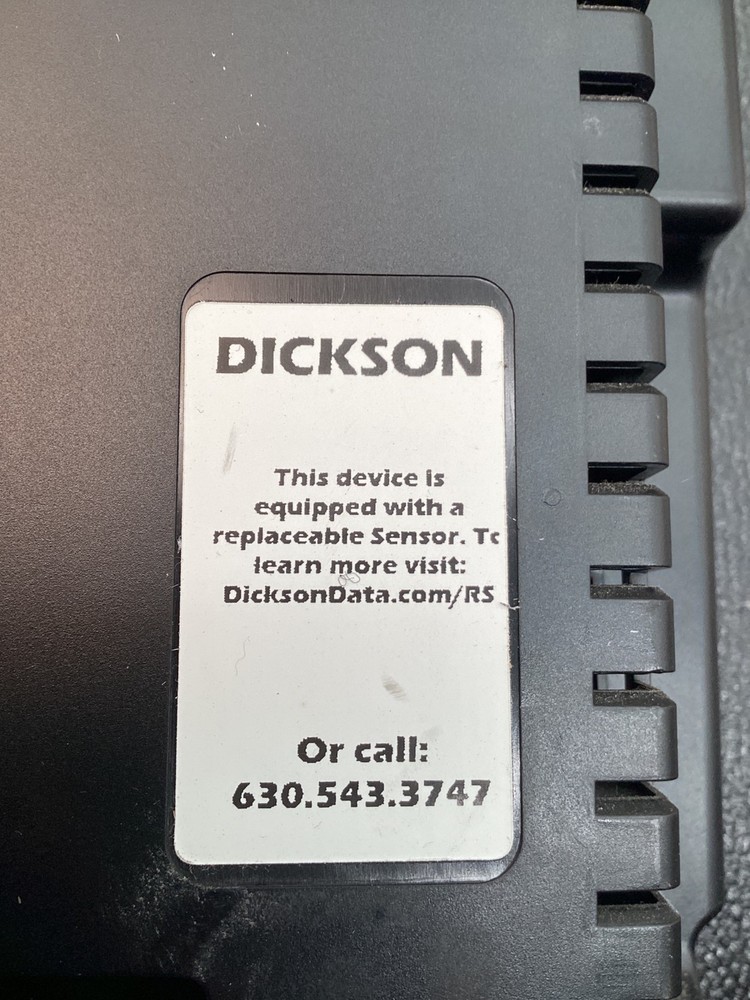 DICKSON KT8P0 TEMP HUMIDITY CHART RECORDER 8IN DISPLAY AS-IS