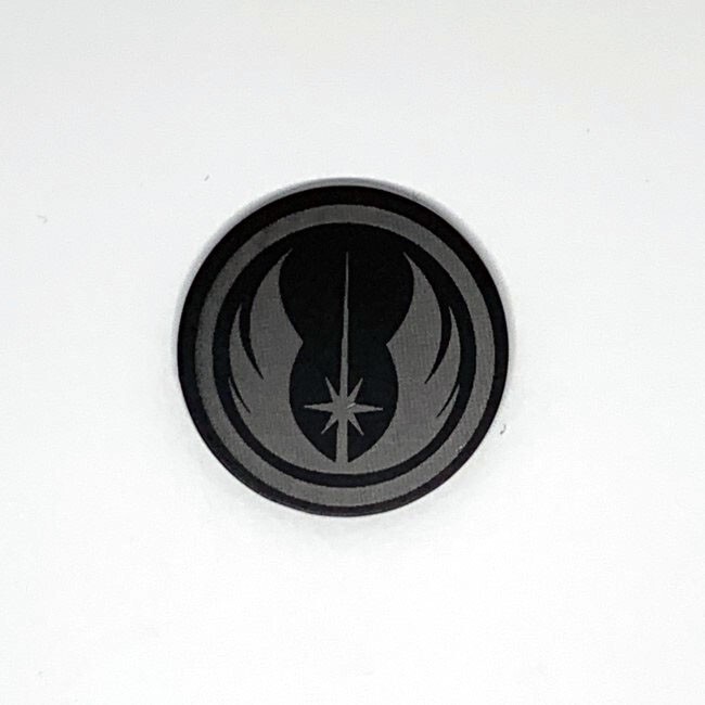 Star Wars Jedi Logo Golf Ball Marker + Switchblade Divot Tool Laser
