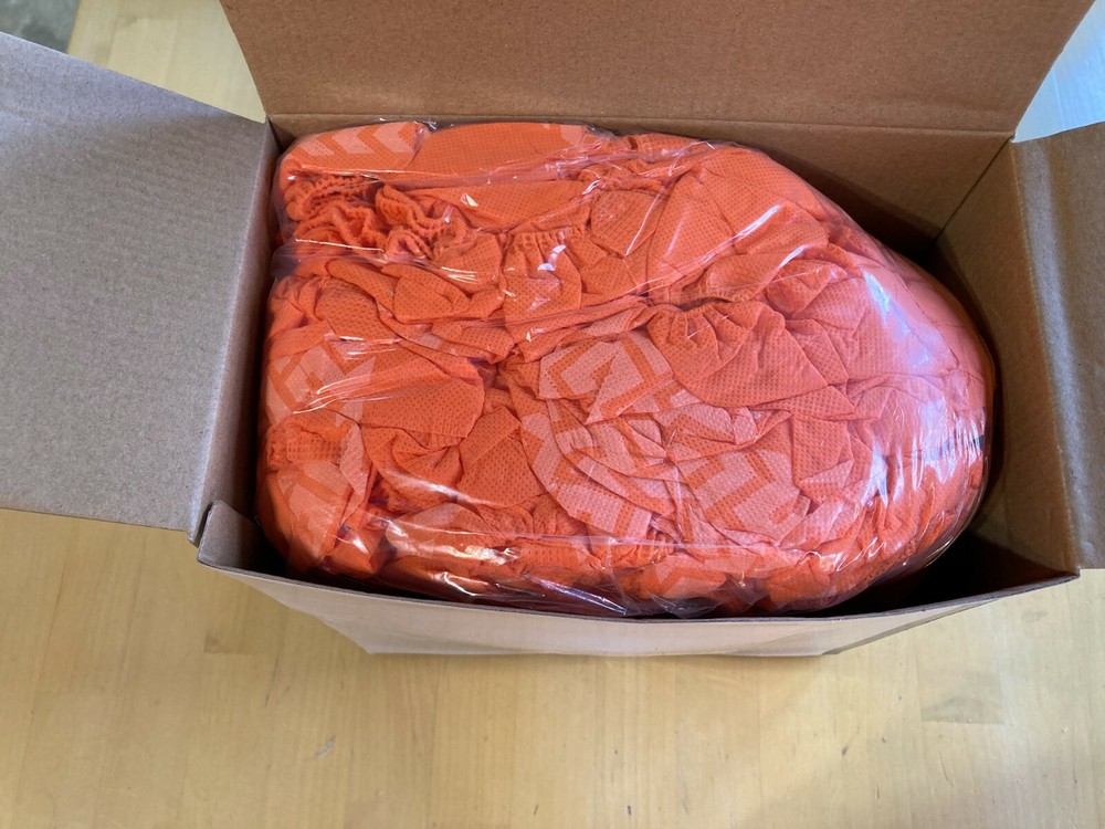 ShuBee D-SCD-OR, Original Shoe Covers, 100ea / 50 Pair Orange