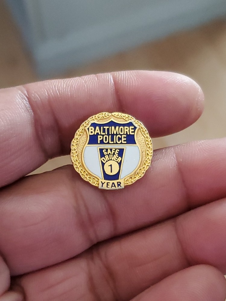 Baltimore Police Pin