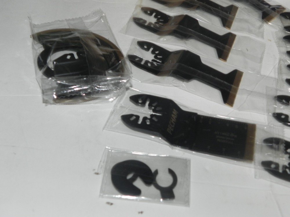 t10 Pecham 11 pcs Titanium Oscillating Saw Blades Kit, Titanium