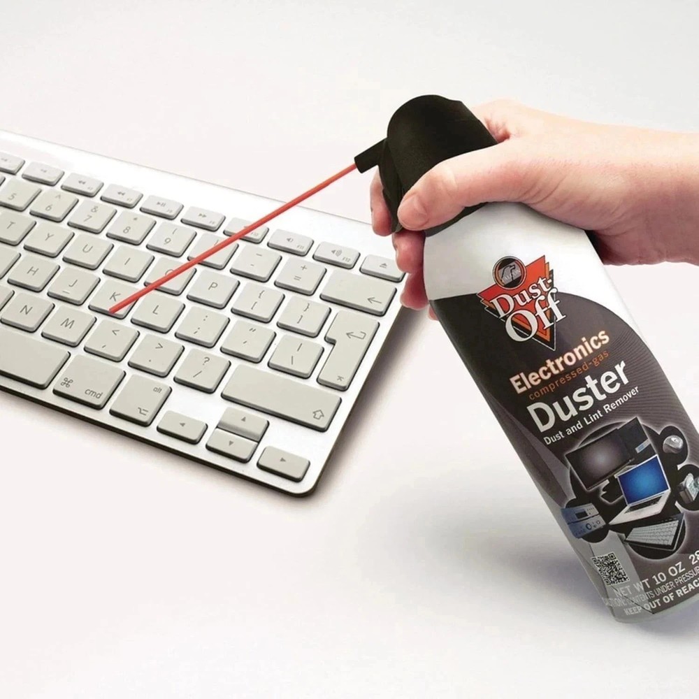 Dust-Off Electronics Compressed Air Duster 10 oz Cans – 2 Pack | Free Shipping|.