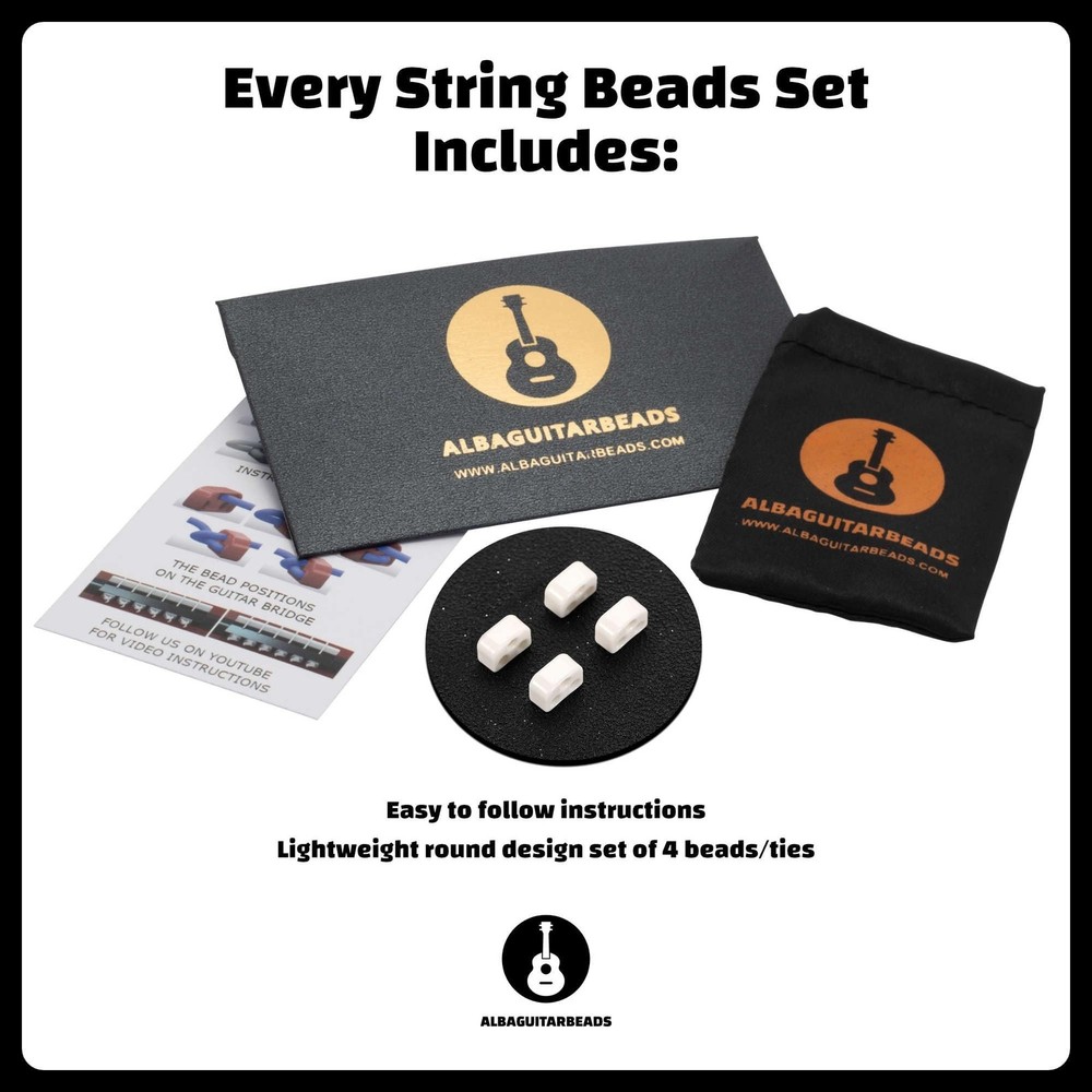 in White gloss for Ukulele, for Nylon Ukulele Strings