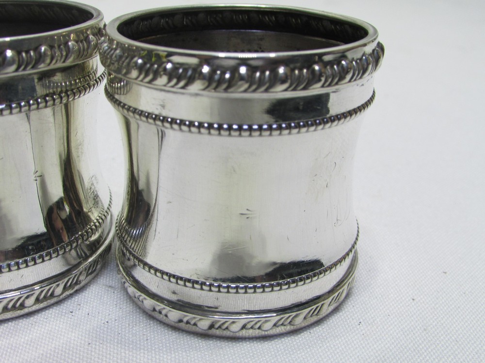 GORHAM STERLING SILVER NAPKIN HOLDRS 64GRAMS B490