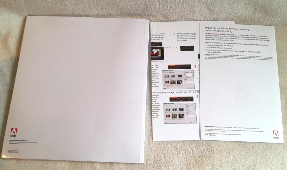 Adobe Photoshop Elements 6 & Premiere Elements 4