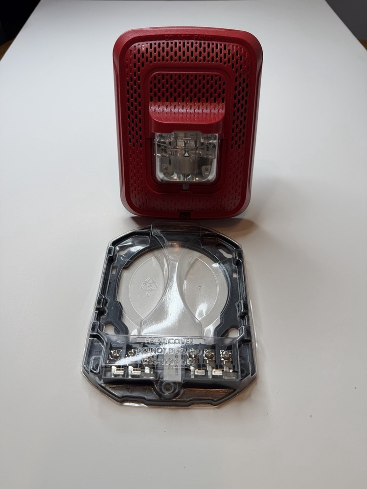 System Sensor SPS RL Wall Speaker Strobe Red Fire Alarm MPN SPS RL Model SPS RL