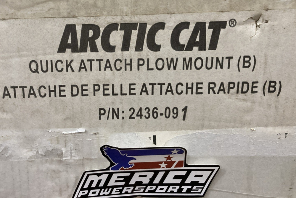 NEW GENUINE ARCTIC CAT 2436-091 Kit Quick-Attach Mount B