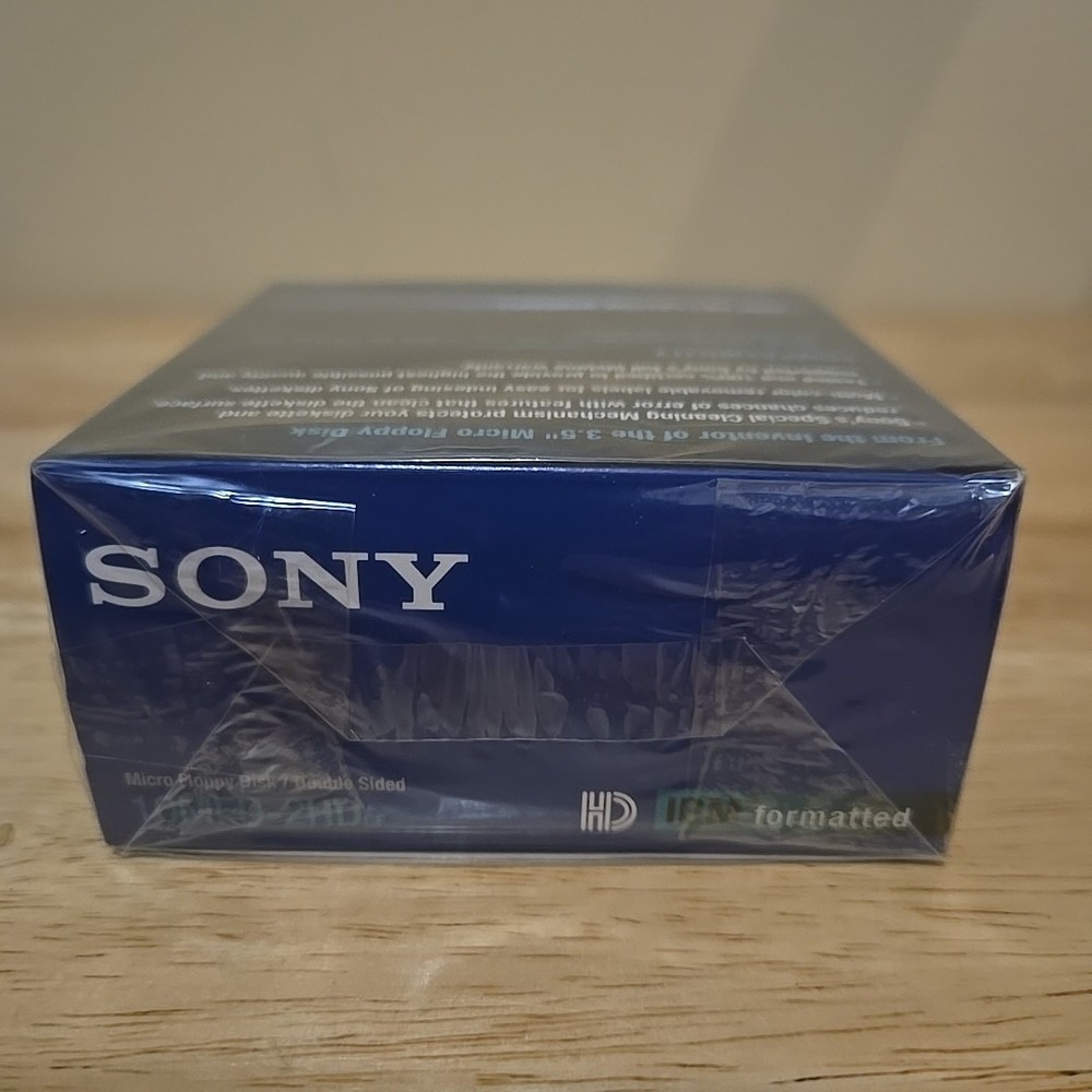 10 Pack Sony 3.5" Floppy Disks 10MFD-2HD CF IBM Formatted ** Multiple Quantities