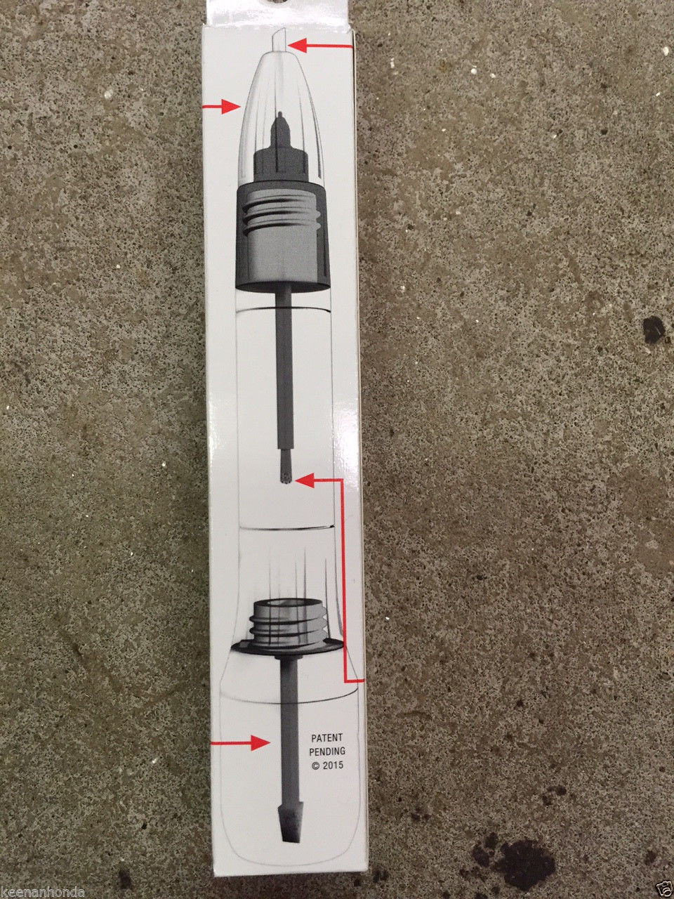 Genuine OEM Honda Touch-Up Paint Pen - NH-883P Platinum White Pearl