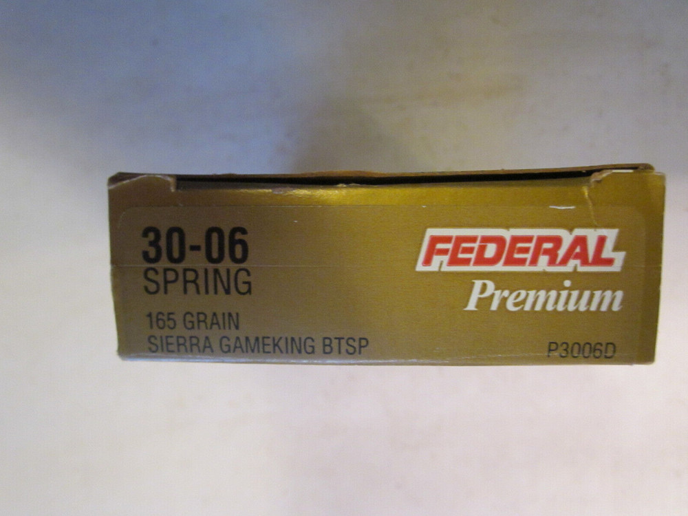 FEDERAL 30-06 EMPTY BOX