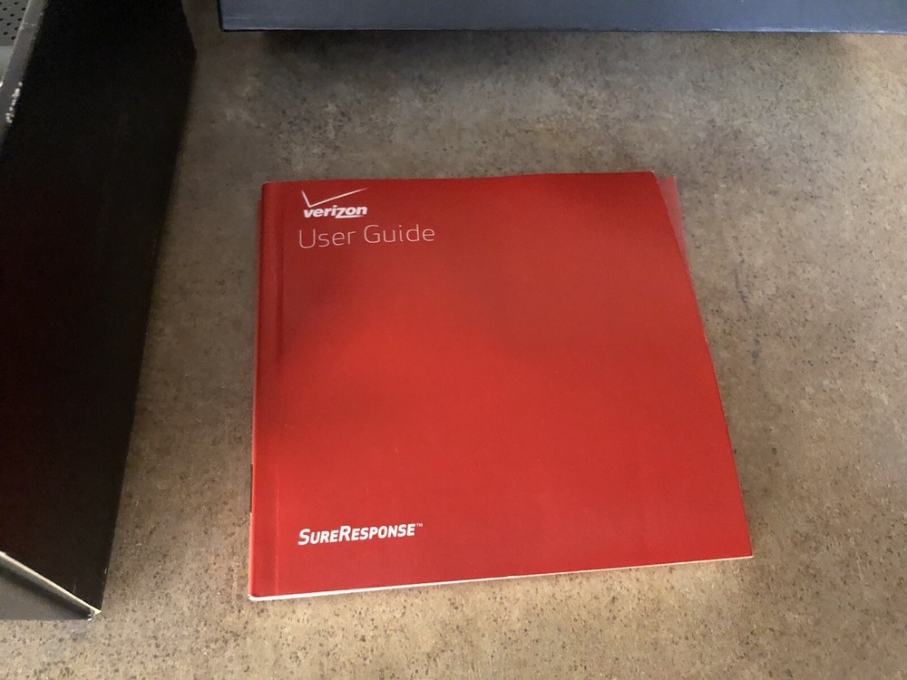 VERIZON SURE EMERGENCY RESPONSE SYSTEM Complete With Router New