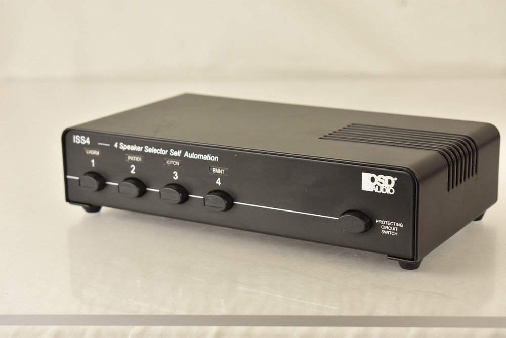 OSD ISS4 Speaker Selector 4 Zone w/Protection Circuit