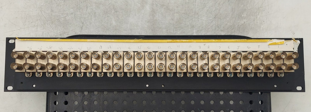 J314WT 2U Rack Mount 2x24 Video Patch Panel Bay