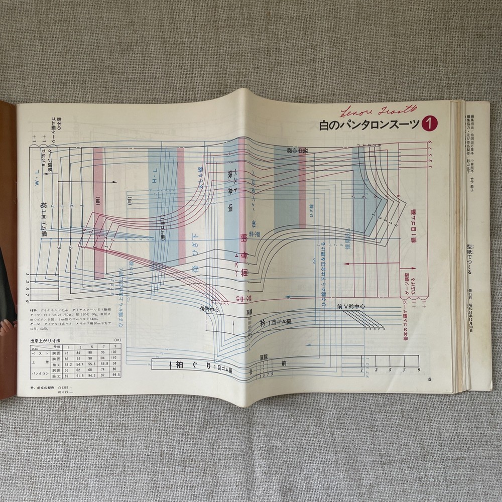 Silver Knitting Pattern Book In Japanese Machine Knitting
