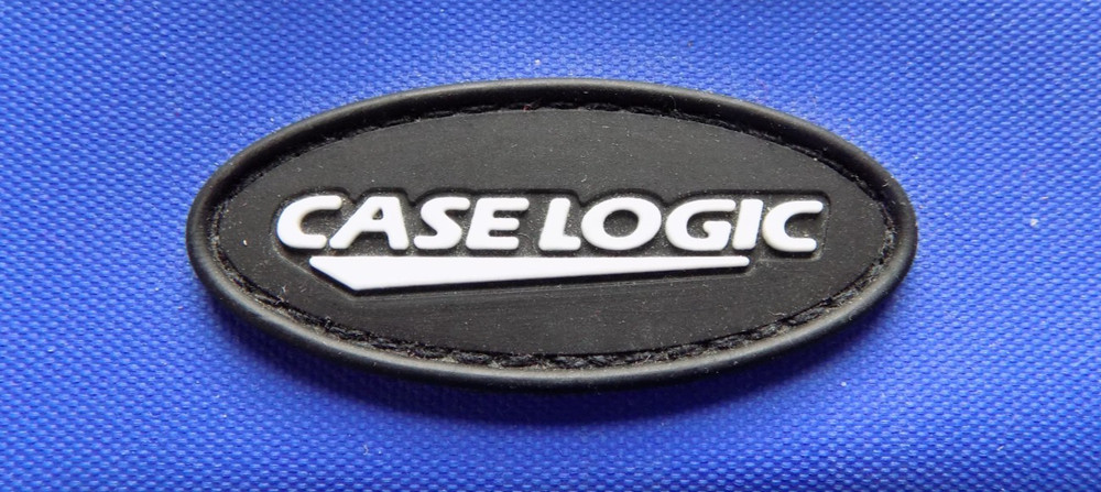 CASE LOGIC Zippered TWENTY Disc CARRYING CASE Blue / Gray