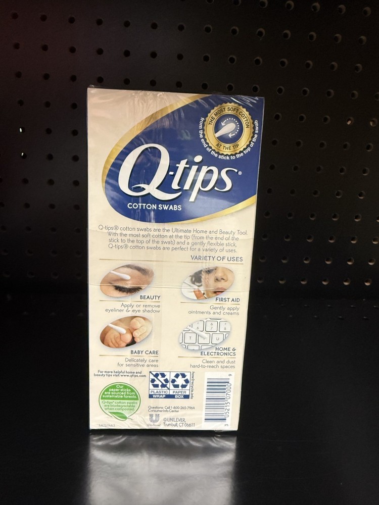 Q-TIPS 170 COTTON SWABS 6PK