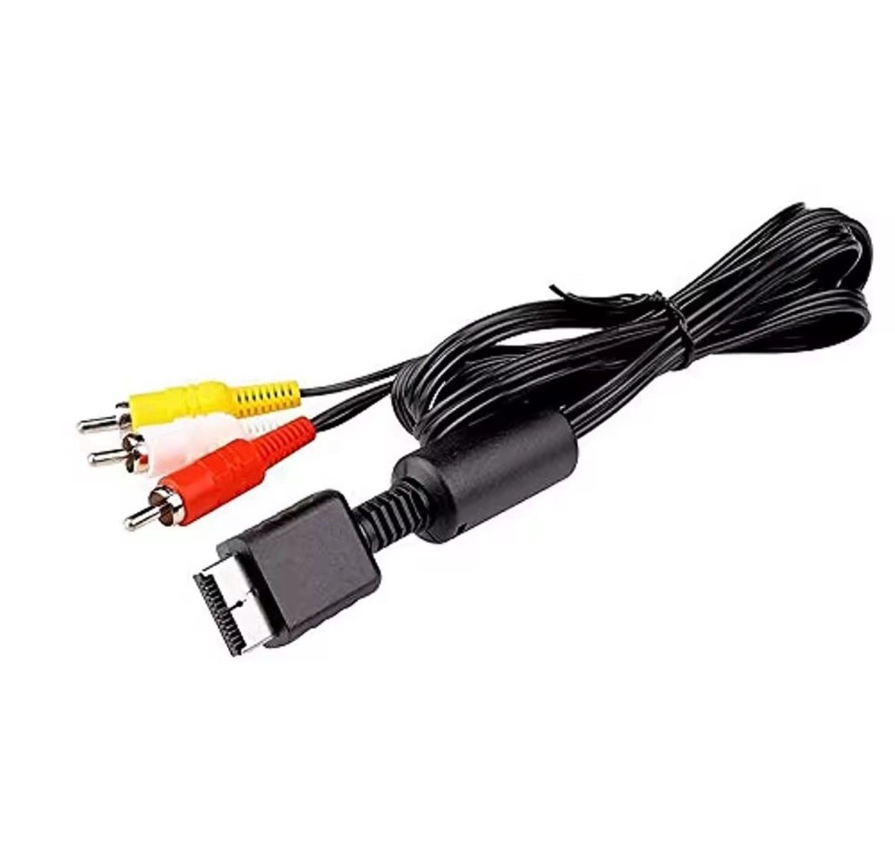 PlayStation PS3 PS2 PS1 Console System AV Audio Video Cable Cord