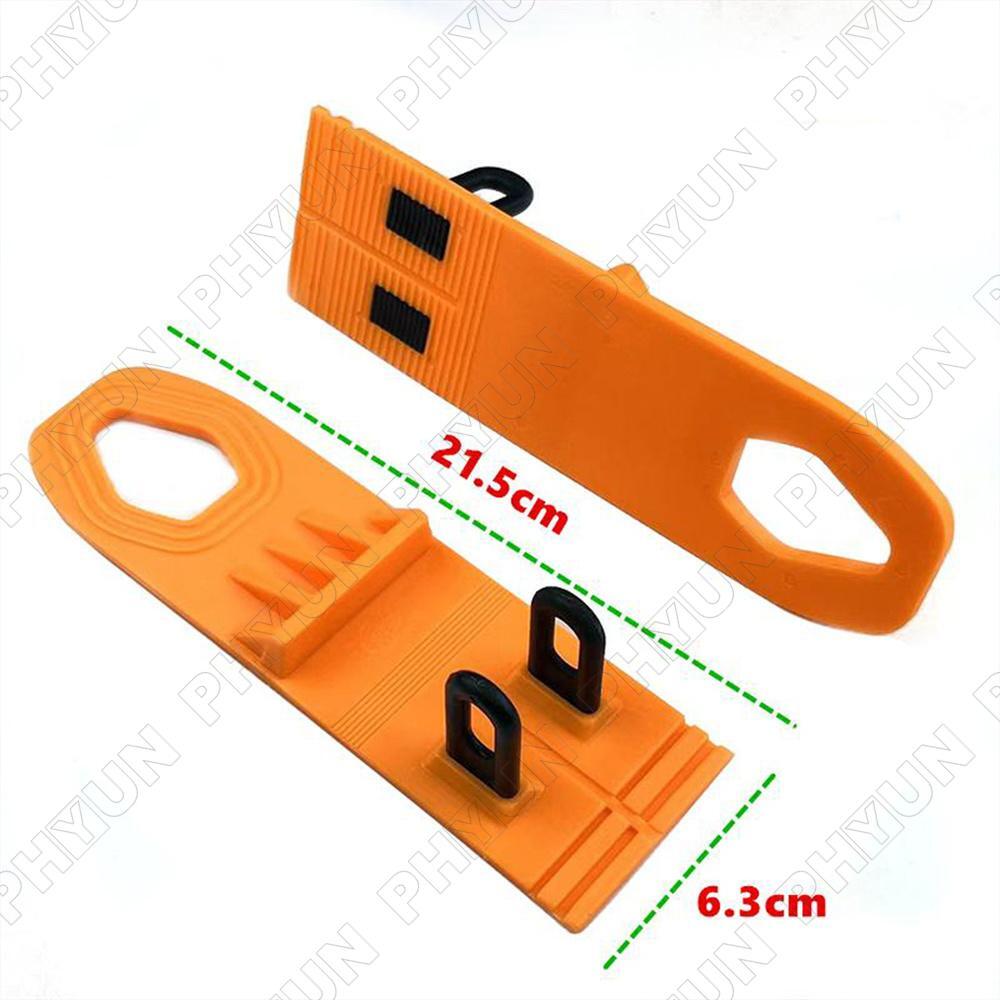 2x Car Dent Puller Sheet Glue Pulling Tabs Bodywork Repair Removal Tool Orange
