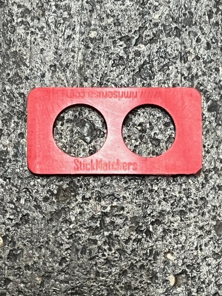 Rim Riser Stick Matchers 4pk