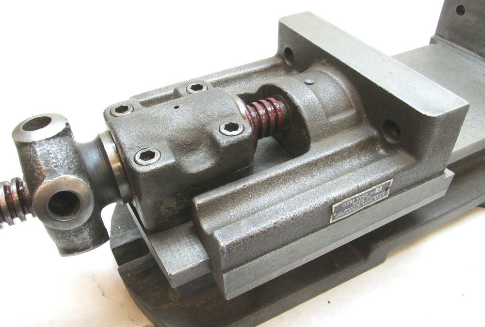 GEM 6" MILLING MACHINE VISE w/ SCREW TYPE HANDLE - #4