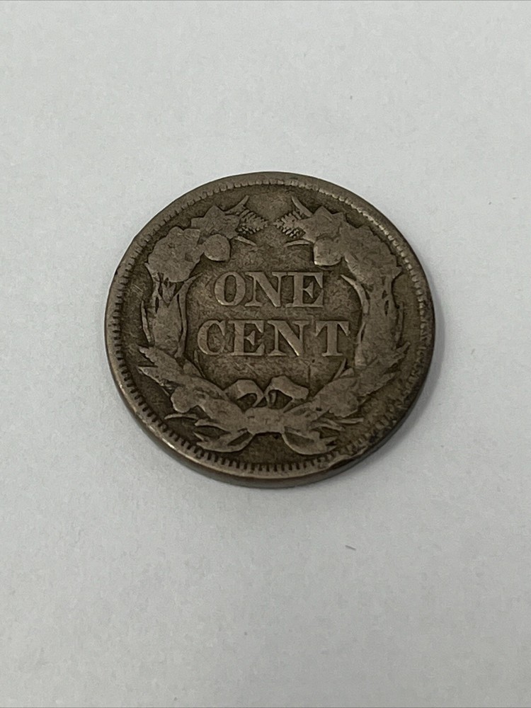 1857 FLYING EAGLE CENT US TYPE COIN #1186
