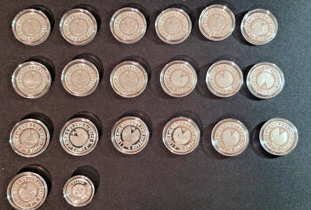Hayleybug Mint Halloween Advent Complete Silver Trading Coin Set – 20 Rounds OOP