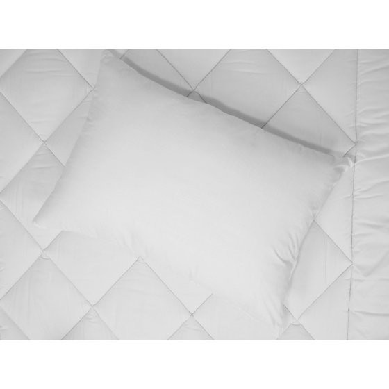 Mainstays Comfort Complete Bed Pillow, Standard/Queen (2 Pack)