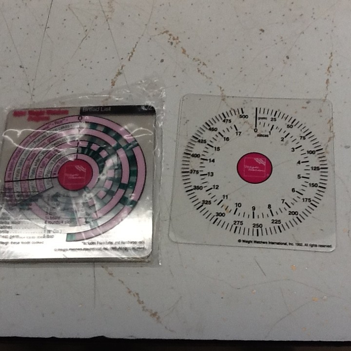 Vintage Weight Watchers Food Scale Plan Portion Control 2 System Program In Box