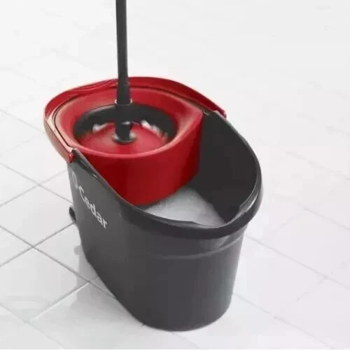 O-Cedar EasyWring Spin Mop With Bucket