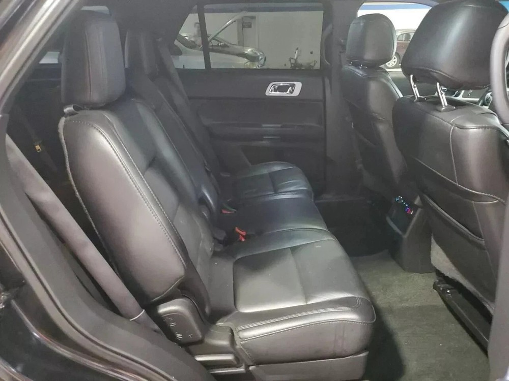 2011-2015 Ford Explorer Front Floor Center Console XLT w/Select Shift Black OEM