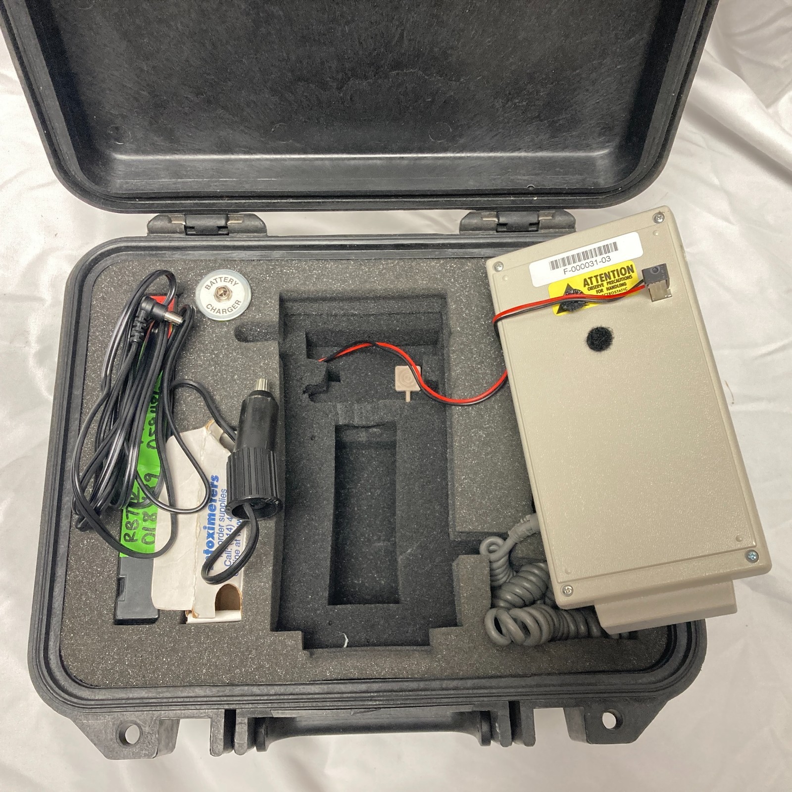 Intoximeter Alco Sensor RBT IV w/ Case + Accessories, NEEDS BATTERY + AC CHARGER