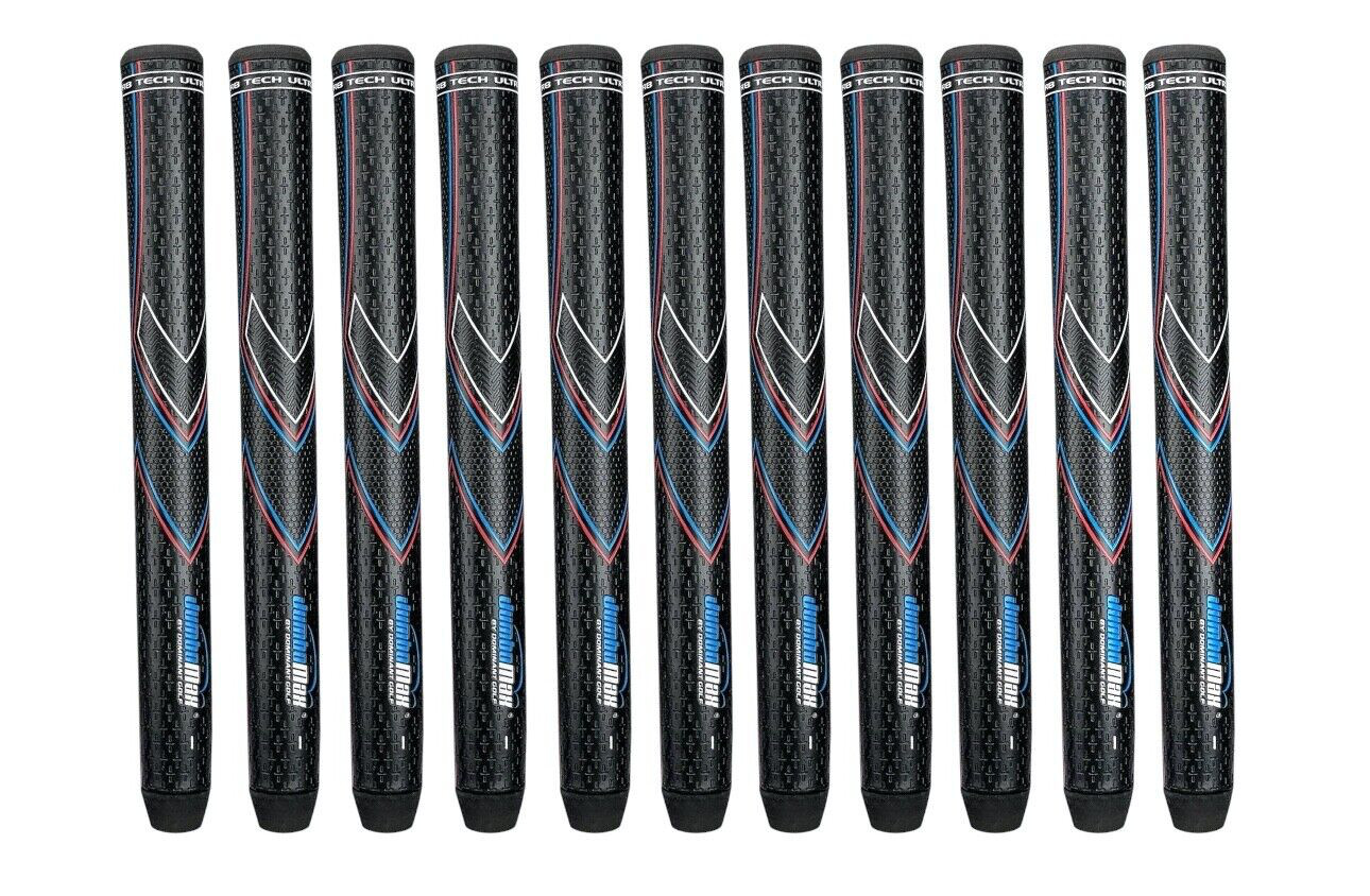 JumboMax STR8 Tech Ultralite Non-Tapered Swing Golf Grips Choose Size Quantity
