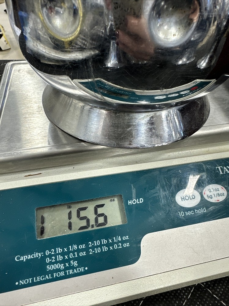 Case Brass Chrome Pitcher And Goblets- Case Design-USA Made