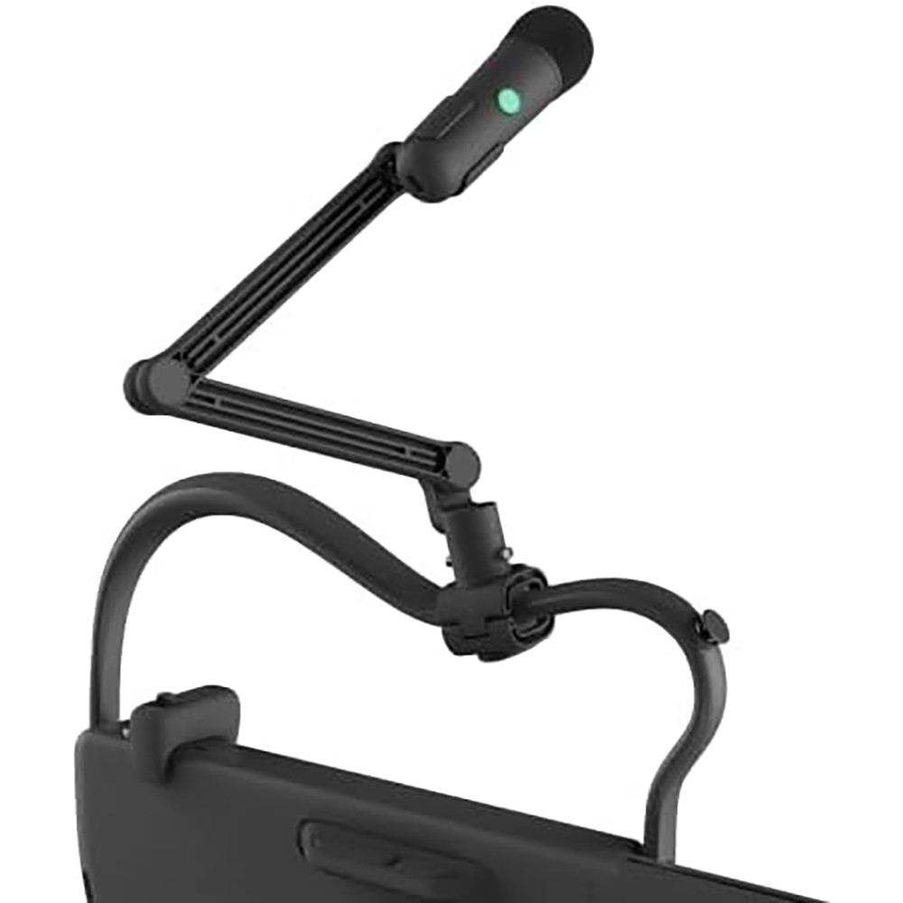 LAVA GENIE Stringless Guitar Bundle Case Mic Stand Sanitizer Black