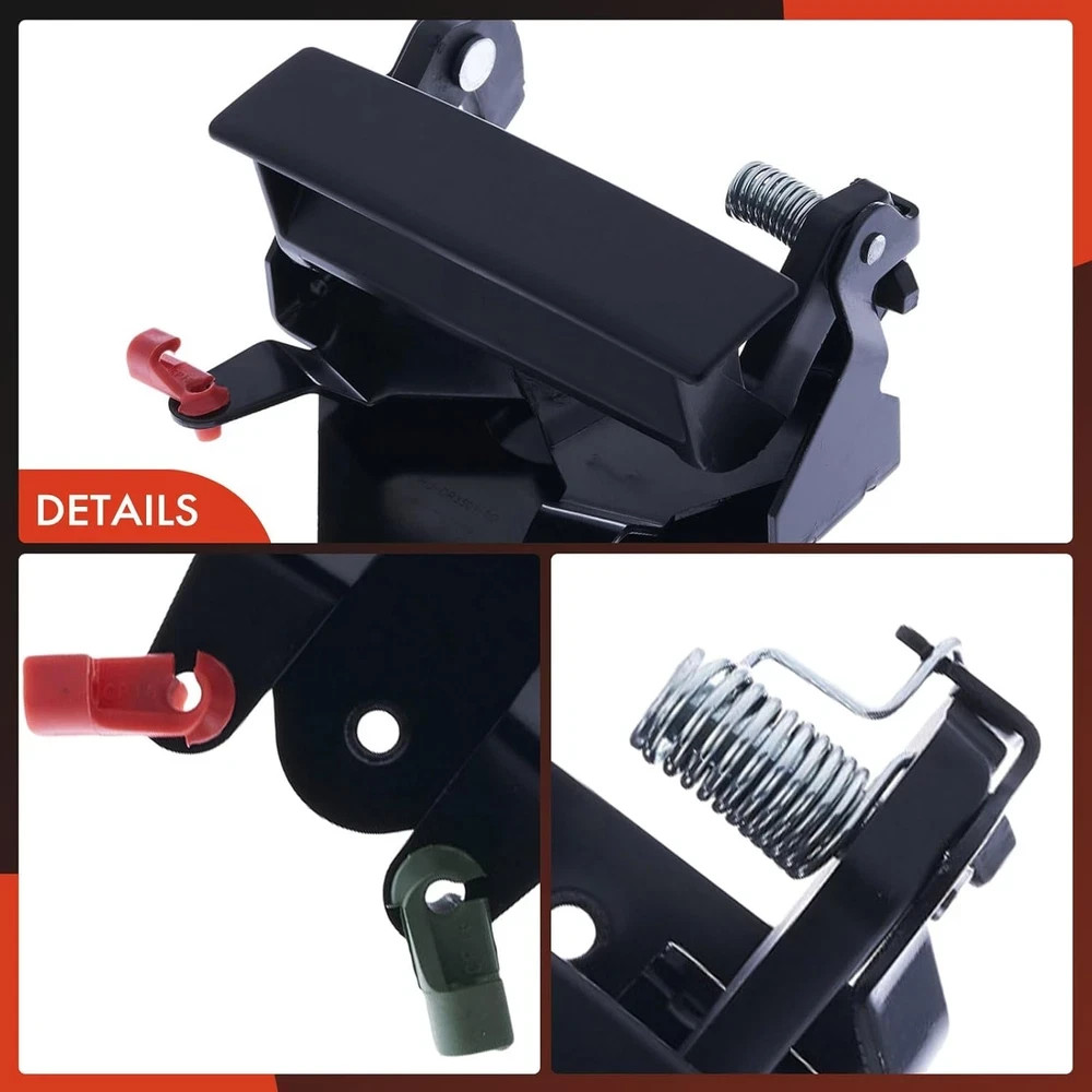 Tailgate Handle Liftgate Latch Handle Compatible with Dodge Ram 1500 1994-2001,