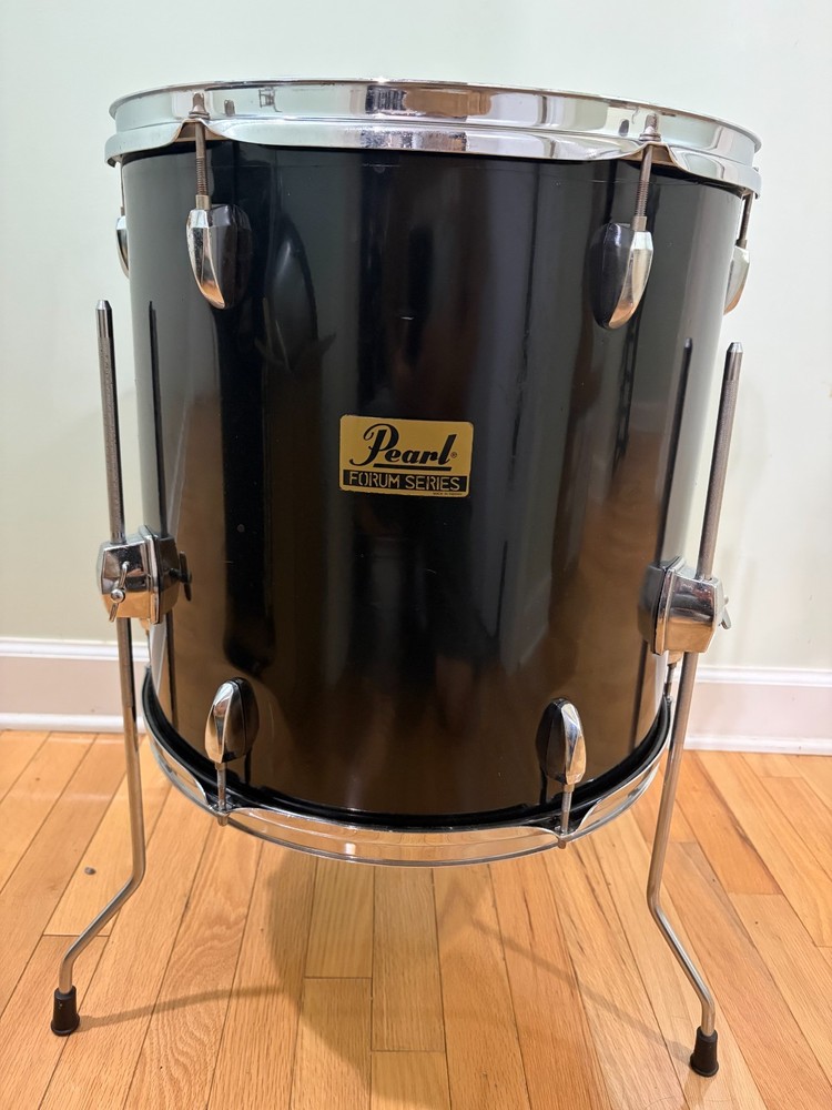 Pearl Forum 16" Floor Tom Black Nice