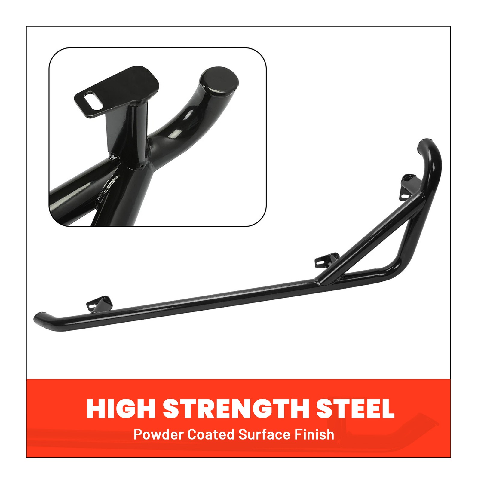 Nerf Bars Rock Sliders Side For Polaris RZR XP 900 1000 Trail 900 S Turbo 14-23