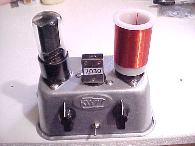 40/30/20 Meter CW QRP transmitter 12V6, 12L6 or 12W6