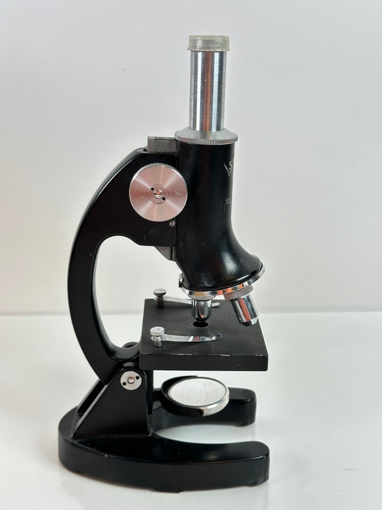 Selsi 100x-800x Microscope w/ Wood Case