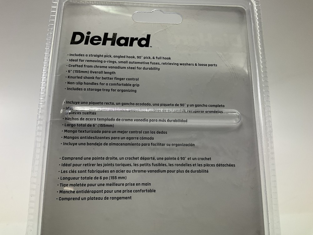 DieHard DHP55325 Hook And Pick Tool Set - 4 Piece