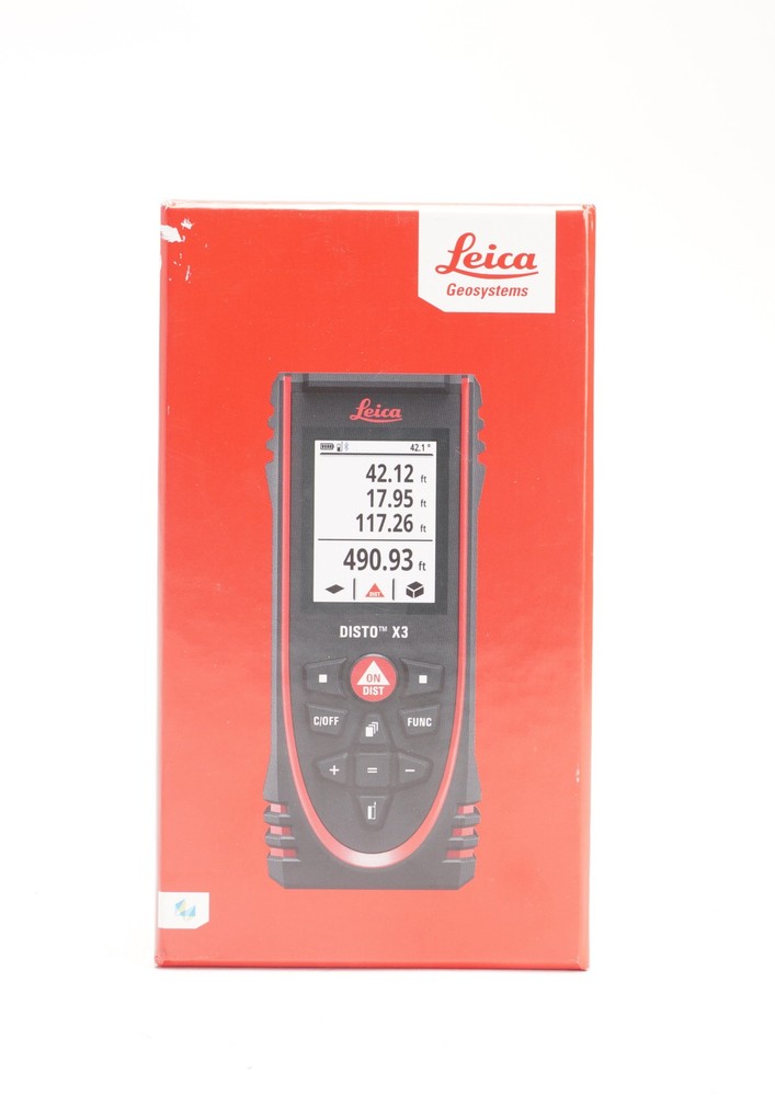 Leica Disto X3 Laser Distance Meter